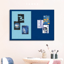 Dopamine series wall decoration photo wall felt board TV background board living room wall layout stickers wall stickers