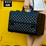 Коробка - красивая татуировка, красивые ресницы, ноги, ухо, макияж, макияж и макияж, макияж, коробка для хранения алюминиевого сплава на плече