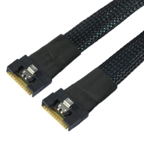 SlimSAS SFF-8654 8i 8X 4 0 all-inclusive anti-skew server high-speed connection cable 1 meter