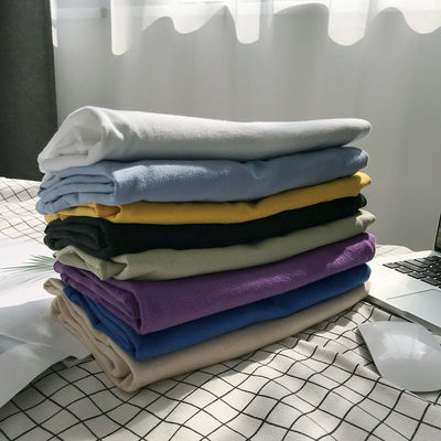 纯棉夏季纯色宽松潮流短袖T恤韩版男生五分