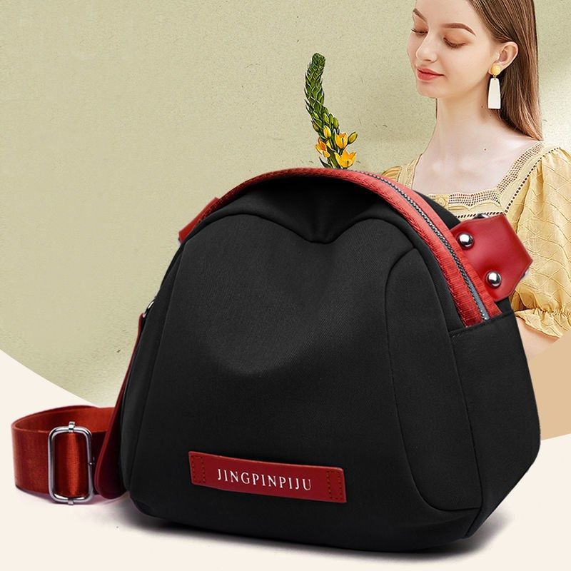 Bag Packs New 2020 Nets Red Mommy Bag Fall Fashion Waterproof Oxford Cloth Single Shoulder Shells Bag 100 Hitched Satchel Bag