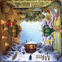 Advanced jigsaw puzzle 1000 adult with photo frame can hang Wall difficult Chinese style diy relief manual practical puzzle