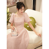 Evening dress 2022 new banquet temperament can usually wear high-end niche light luxury small dress female autumn