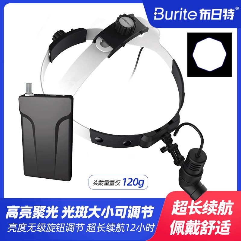 医用高亮可调耳鼻喉科五官科门诊检查手术LED便携头戴式检查灯