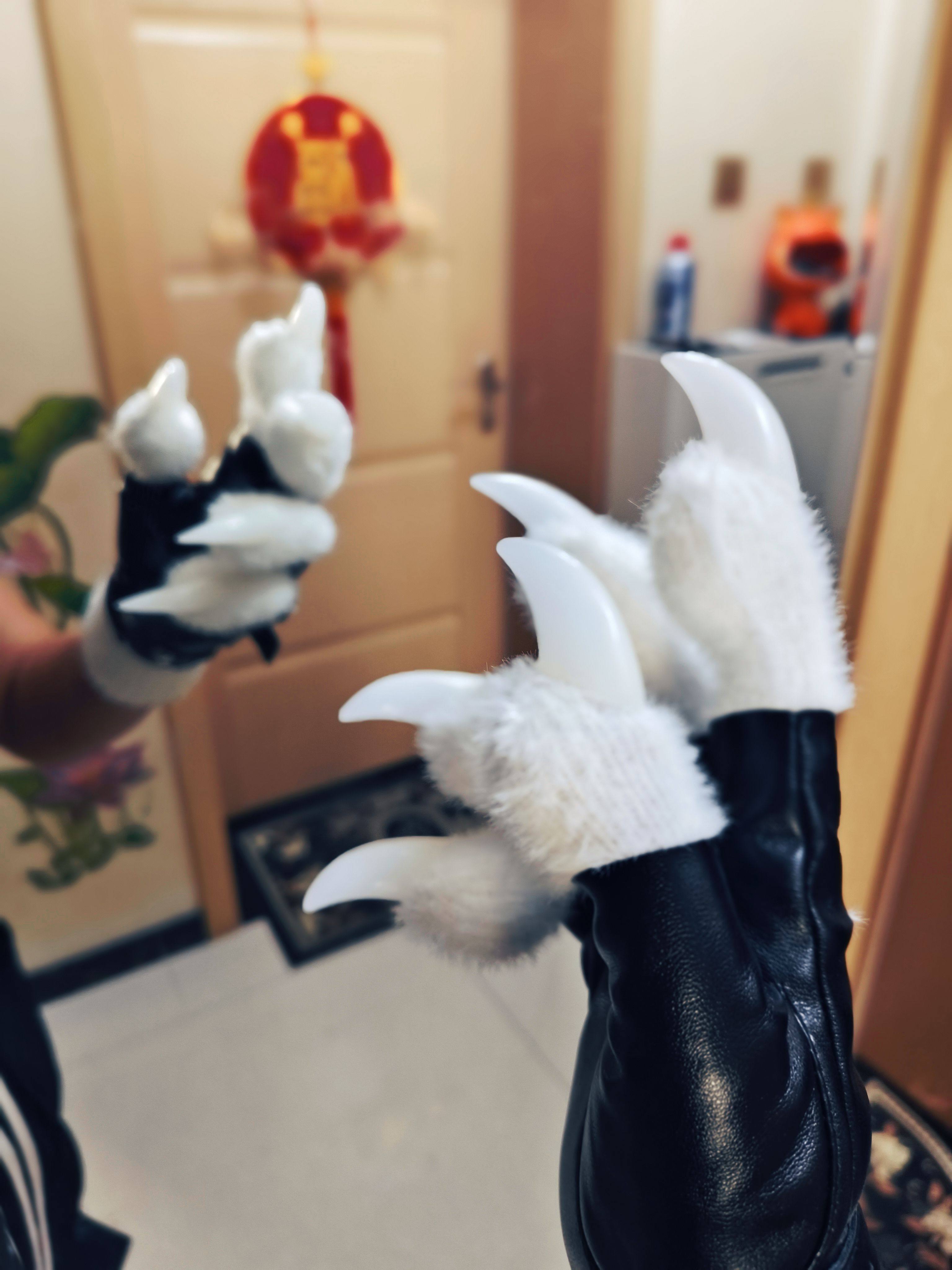兽装Kig系贴身爪子爪帅气手套滴胶定制爪子漫展Cos兽爪酷,如何打造独一无二的你?-手套-淘宝百科网