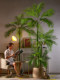 High-End Atmospheric Artificial Flower Areca Palm Tree Indoor Bionic Plant Fake Tree Potted Landscaping Decorative Ornament