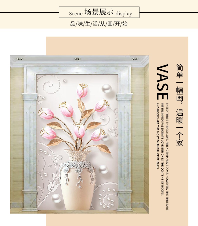 2019 mới thêu kim cương khâu kim cương dán tulip phòng khách lối vào hành lang phiên bản theo chiều dọc của nhỏ kim cương sơn khoan đầy đủ - Công cụ & phụ kiện Cross-stitch bán tranh thêu chữ thập