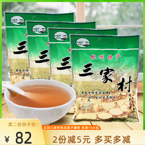 Three village powder Hangzhou specialty authentic Gui Hua Lotus small bag of West Lake powder pure hand-made breakfast 525g*4