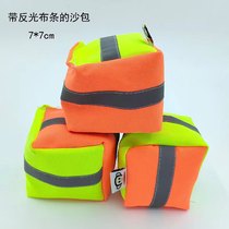 Sandbags with reflective cloth strips thickened canvas childrens toys primary school students kindergarten small sandbags traditional nostalgic interactive