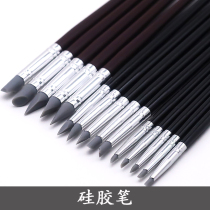 UV glue special silicone pen crystal drop glue tool pen DIY manual pen viscose can tear nail silicone pen