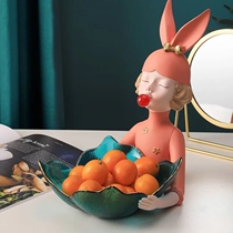 Fruit tray Home 2021 new Nordic Feng Shui fruit tray Home new cute peanut candy tray Fashion Home Guest