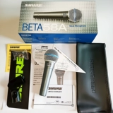 Shure/舒尔 Beta58a Wired Microphone Singing Live Recording Stage Performance Professional Microphone
