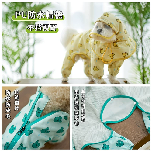 Дорог в плане маленькой собаки ПЭТ с четырьмя вырубленными водонепроницаемы