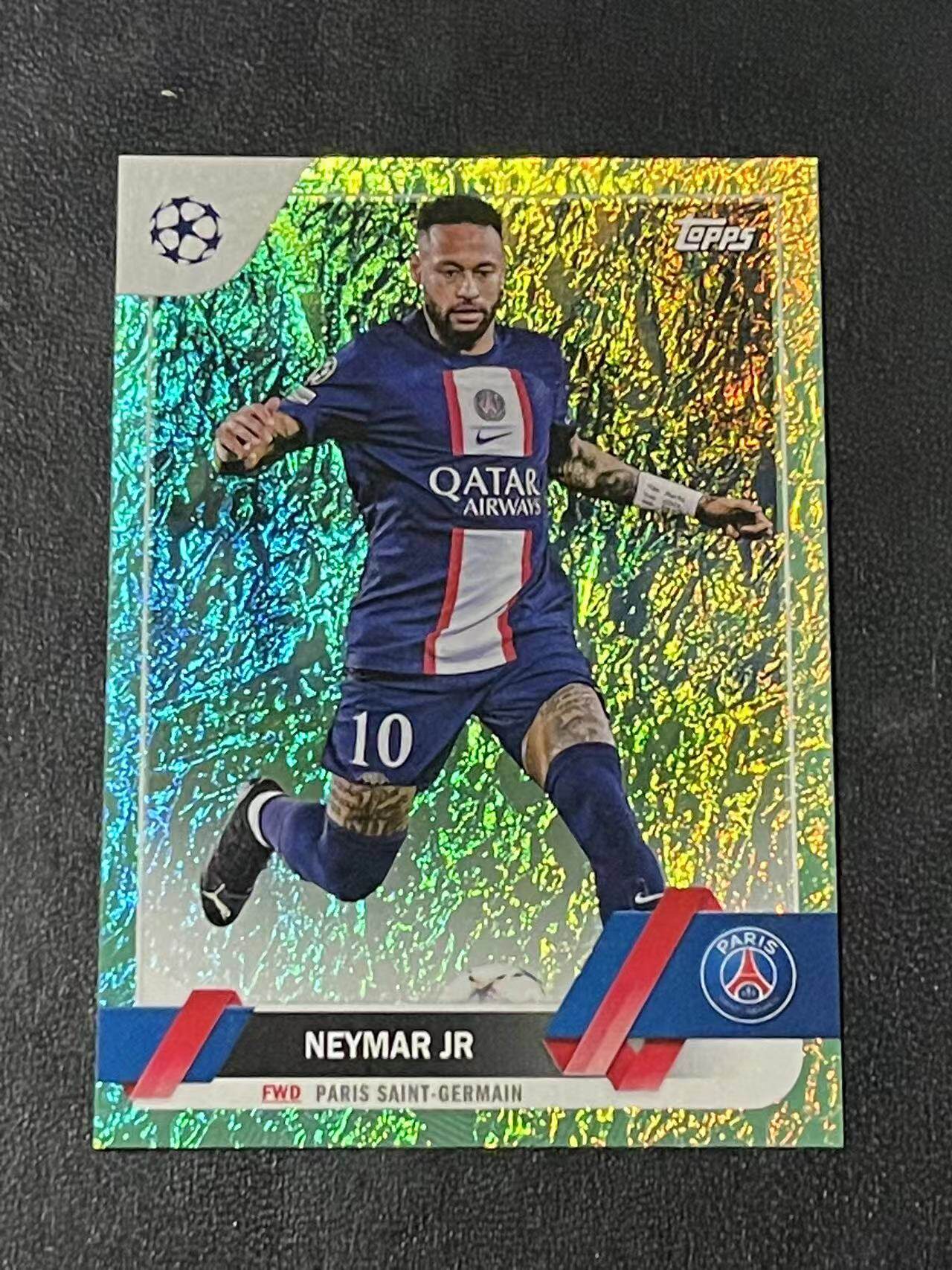 Star Card Neymar Grand Paris TOPPS Champions League 2023 Rabbit Year Jasper #10 Base
