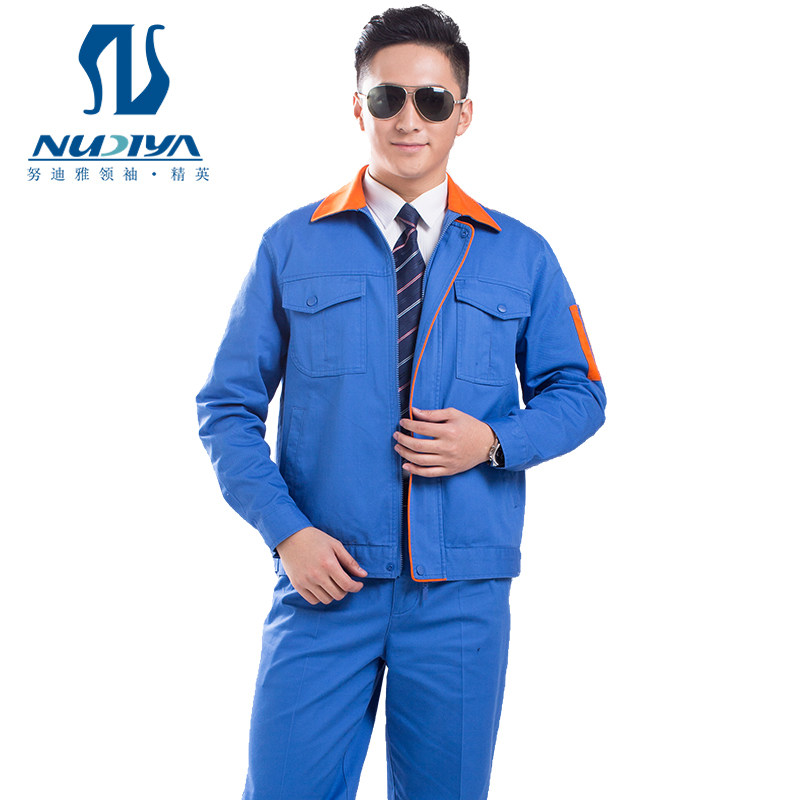 Quần yếm bông phù hợp với quần áo bảo hiểm lao động dài tay nam mùa xuân và mùa hè điện công nhân sở hữu công việc sửa chữa ô tô tùy chỉnh quần áo nhà máy các loại quần áo bảo hộ