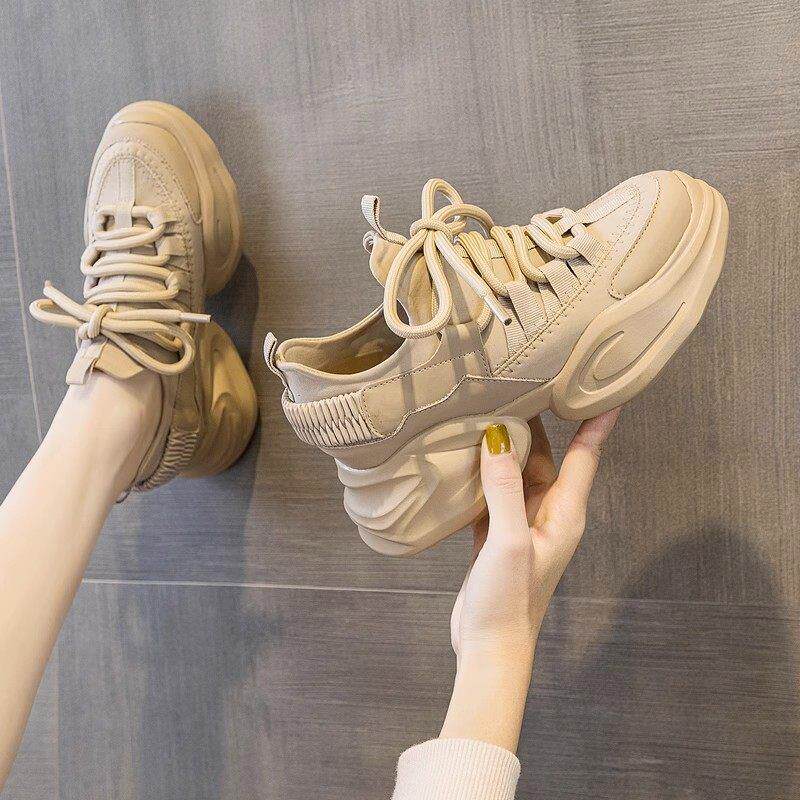 Tide Card Stars Same Old Daddy Shoes Thick Bottom Sneakers 100 Hitchhiking Shoes Children 2023 New Exploits-Taobao