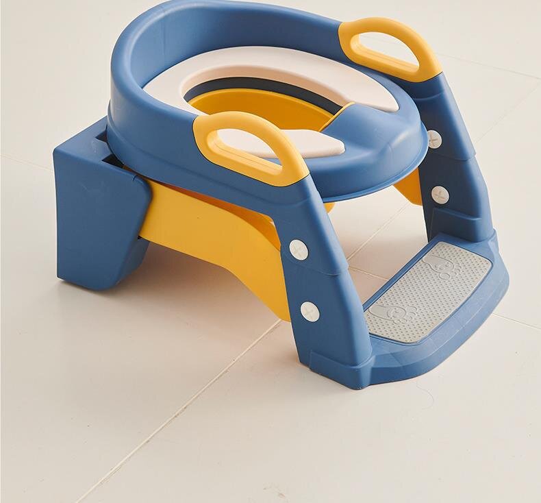 Детский туалет рамка 儿童马桶三合一男童女孩如厕辅助马桶架坐便器宝宝阶梯式坐便圈
