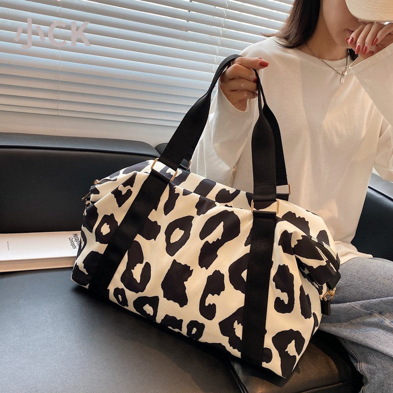 Singapore Small CK Short Haul Canvas Travel Bag Female Large Capacity Carry-on Luggage Bag Men Business Fitness Bag