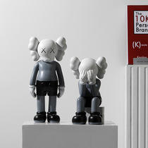 Nordic light luxury violent bear ornament doll hand-made creative art living room TV cabinet porch room desktop decoration