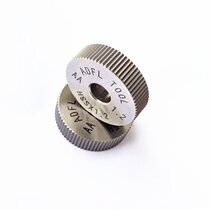 Imported high hardness straight grain knurling wheel single wheel straight grain knurling 28*8*8 stainless steel straight grain embossing knife 1 0