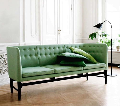 Ретро диван, дизайнерская ткань для гостиной