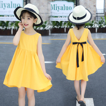 Barabara girls dress summer dress 2022 new summer gas 10 year old girls summer dress