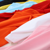 Tong Tai Children Pure White T-Shirt Customised Pure Cotton Elementary School Students Class Clothes Hand-painted Diy Kindergarten Baby Beating Undershirt Boy