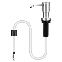 Detergent press dispenser for kitchen sink dish soap liquid artifact extension tube detergent press bottle pump head