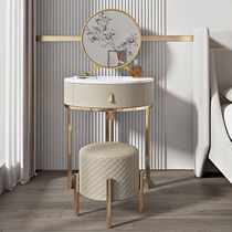 Italian light luxury designer solid wood dressing table single dressing table bedroom dressing table small net red full body mirror one