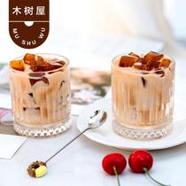 Web red ice American coffee candle candle plant wax household with hand coffee laid props customized