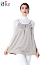 Maternity clothing effective fiber radiation protection clothing full silver suspender clothing inner wear womens large size shielding autumn