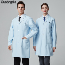 Ou Songdie medical beauty high-end work clothes hospital beauty salon blue coat work clothes long-sleeved doctor clothes doctor clothes