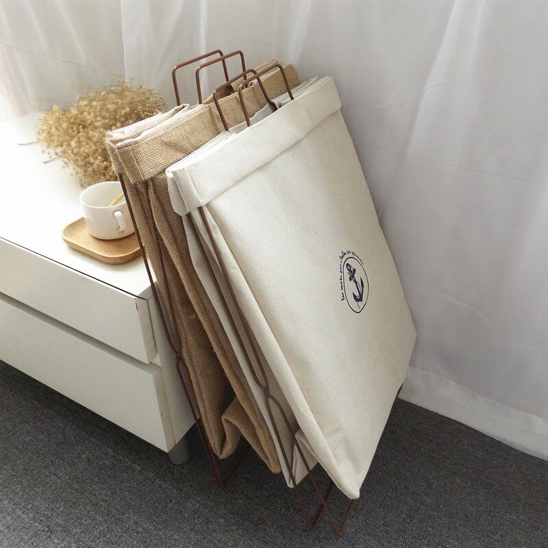 Capacity hanging clothes basket clothes Lou dormitory table dirty clothes basket Nordic simple toy basket wash floor