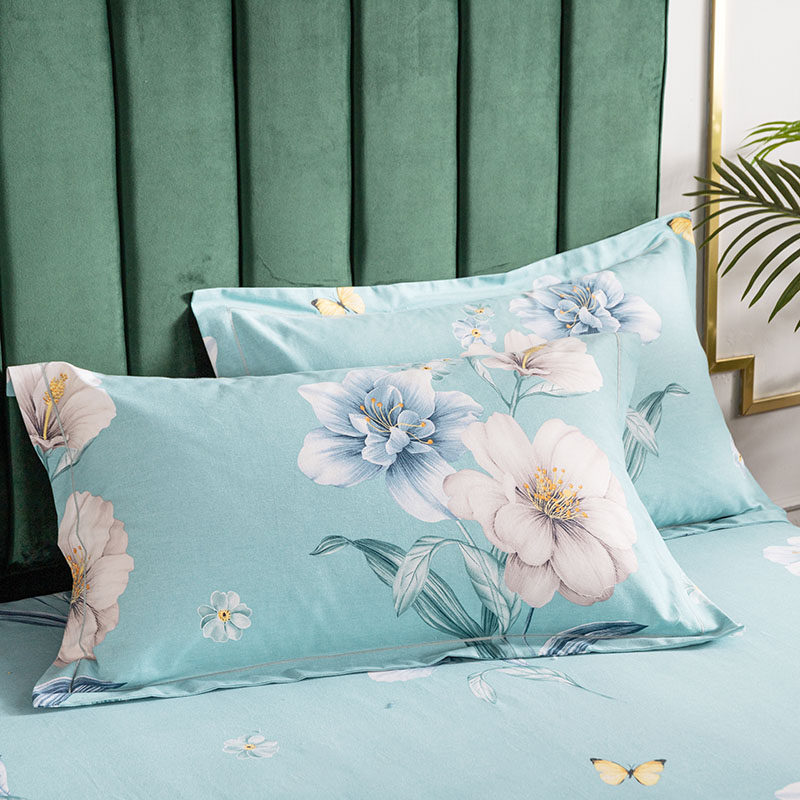 Thickened 1 Pure cotton pillowcase pair of clothes 48cmx74 All cotton pillowcase Home Pillow Leather Pillow Leather Single Student Pillow