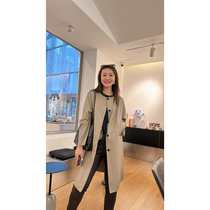 (Wang Wenxin) Nausicaa of the Valley of the Wind light and soft loose leather windbreaker