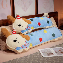 Polo Point Dog Bench Pillow Girl's Sleep Special Bed Side Sleeping Leg Pillow Sofa Waist Bedside Cushion