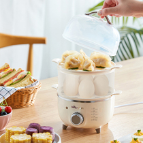 Bear egg cooker steamer automatic power off household small double-layer automatic mini steamed egg custard artifact machine