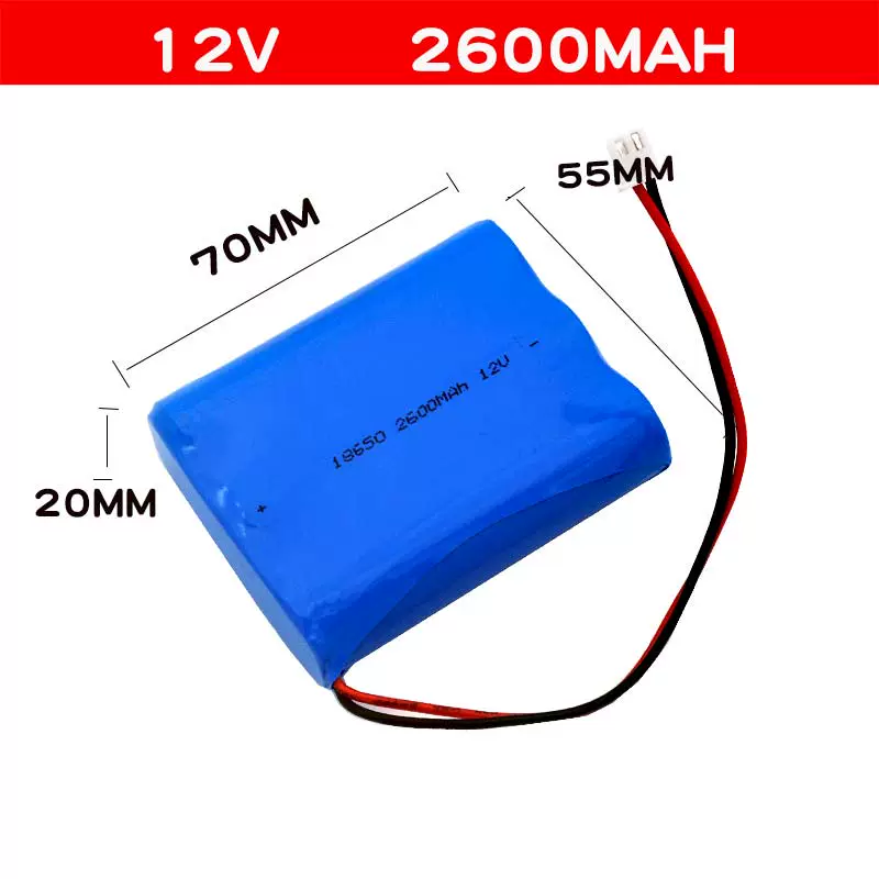 Bộ pin 12v lithium 18650 có thể sạc lại xe đẩy vuông khiêu vũ máy nghe nhạc loa âm thanh 12,6 công suất lớn phổ thông - Trình phát TV thông minh