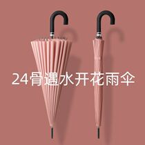 Niche design umbrella long handle umbrella senior sense 2021 New Net red umbrella ins girl students go to school