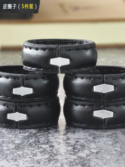 Leather Belt Loop, Genuine Leather Loop, Belt Tail Fixing Loop, Belt Clip, Leather Loop Buckle, Trouser Belt Metal Loop Accessory