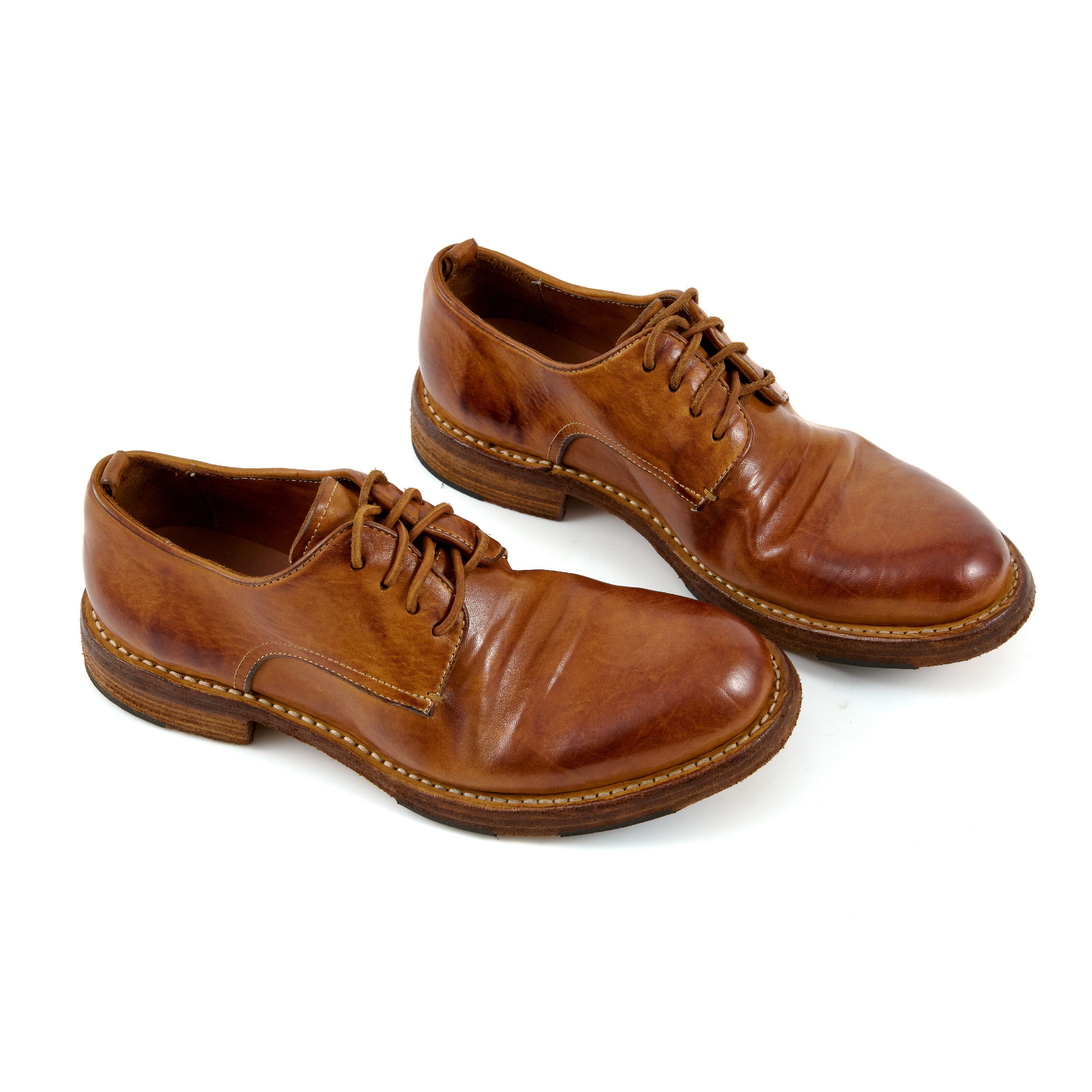 New never worn distressed oxfords Asked cobblers to remove the heel of my work shoes : r  main image 4