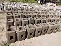 Finished floor cage embedded parts Monitoring pole cement pier