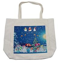  Multi 26 15 5 X 14 5 Ambesonne Christmas Shoppin