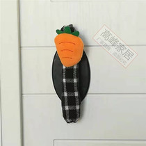 Door handle jacket full-pack protective corner anti-crash cover wrap end cushion plush thickened child safety drawer cabinet handle sleeve