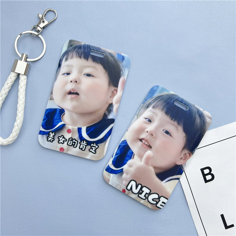 Door Ban Card Cover Bus Card Work Certificate Meal Card School Card Student Campus Card Elevator Card Work Card Certificate Protective Sleeve