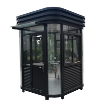Outdoor ready-made steel structure guard booth security booth community property guard duty lounge security booth