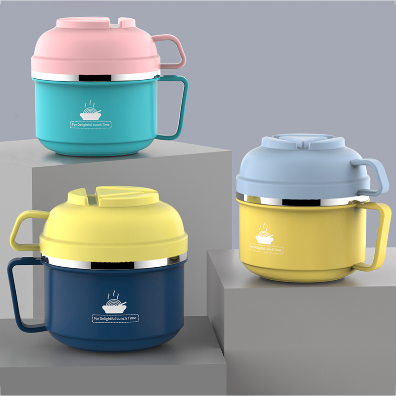 Insulation Lunchbox Children 304 Stainless Steel Fast Food Cups Stainless Steel Lunch Box Elementary School Kids Lunch Box Office Work Canteens For Meals