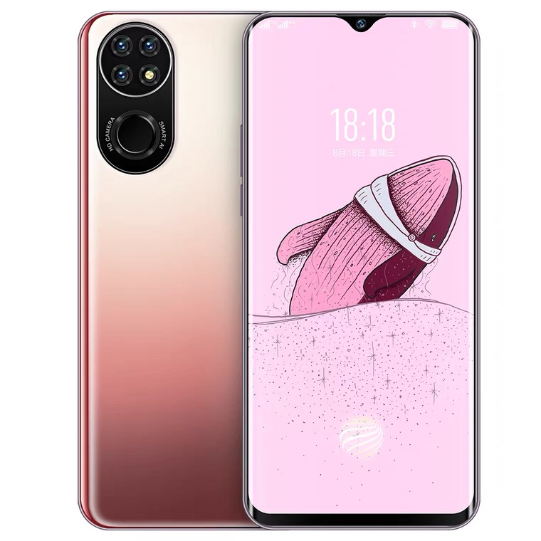 New 5G All Netcom Flagship Intelligent Smartphone 512G Large Memory Fingerprint Lock Dual Card one thousand Yuan Qu Screen Game