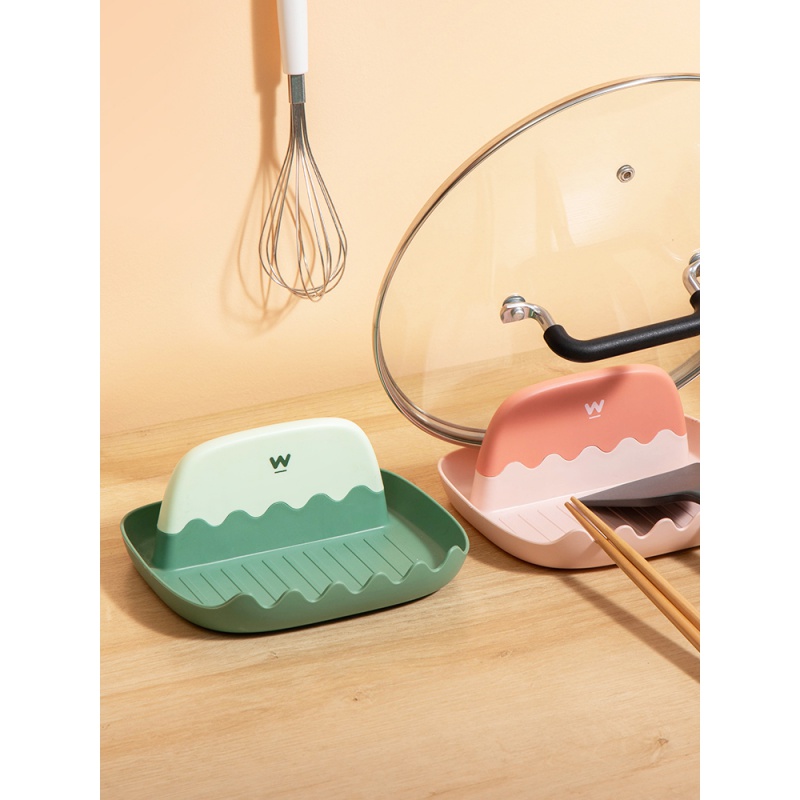 Shovel pad holder kitchen countertop pot cover rack multi-functional creative pot shovel rack spoon storage rack household chopsticks soup spoon