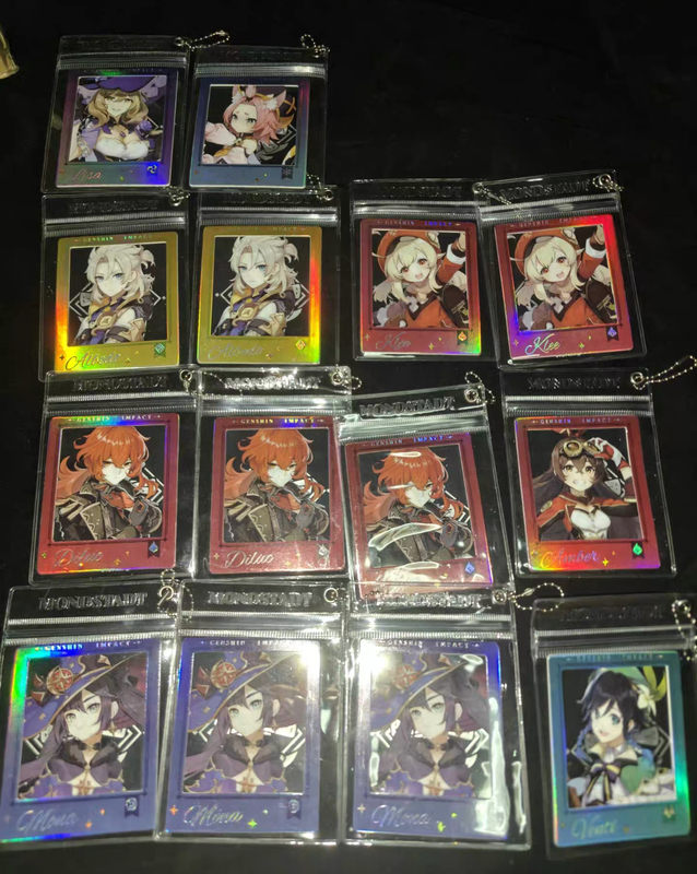 【Authentic in Stock】Genshin Impact Kaedehara Arataki Tighnari Kamisato Ayato Diluc Kaele Klee Qin Yula